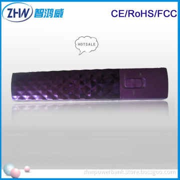 Shenzhen Latest 2600mAh Mobile Power Bank with Flashlight